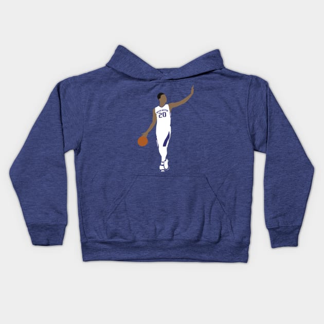 Markelle Fultz Washington Kids Hoodie by xRatTrapTeesx